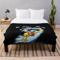 Wobbly Life branded plush blanket in a soft, cozy design