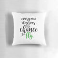 Wicked the Musical Pillow featuring characters Elphaba and Glinda