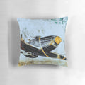 P-51 Mustang airplane pillow for aviation enthusiasts and fighter plane lovers