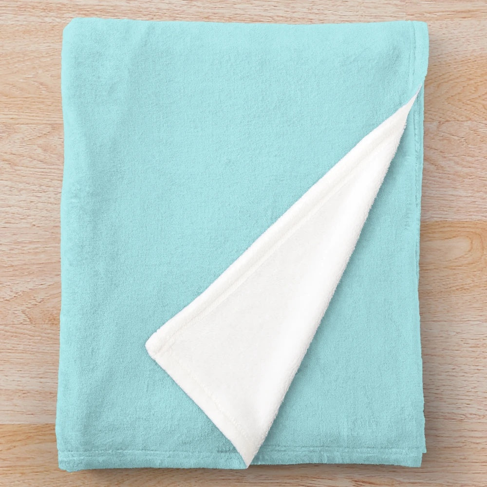 Soft and cozy plush blanket with entertainment-themed design