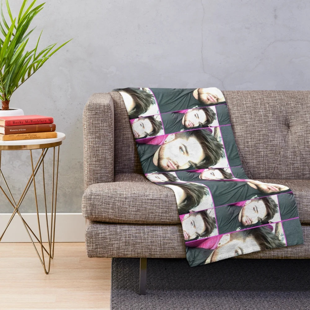 Adam Lambert Inspired Plush Blanket
