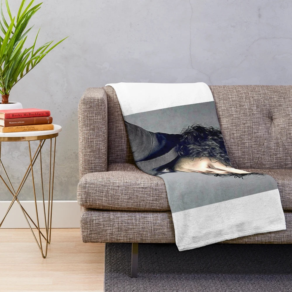 Aidan Turner inspired plush blanket