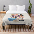 All Eras Plush Blanket with a vintage, nostalgic design