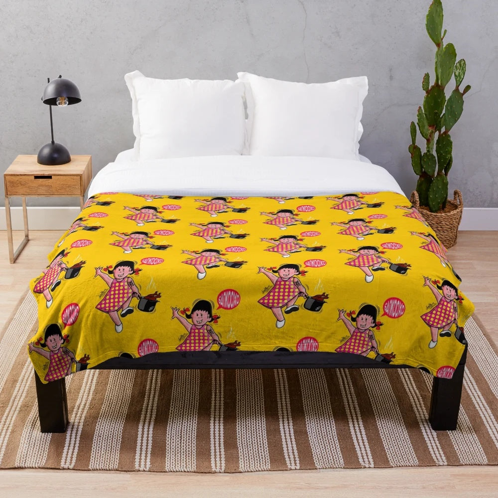 Soft and comfortable AnaiD plush blanket