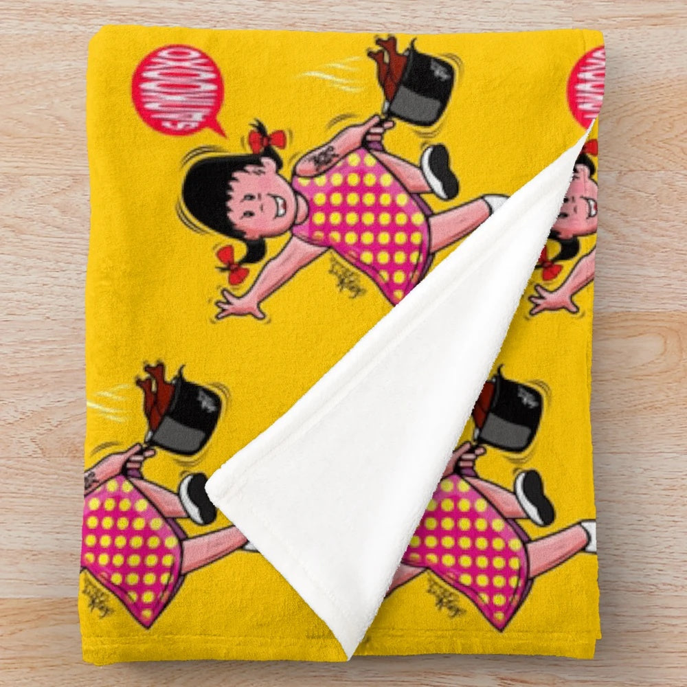 Soft and comfortable AnaiD plush blanket