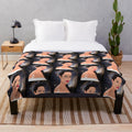 Angelina Jolie inspired plush blanket