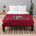 Anna Maria Amcats plush blanket, soft and cozy college fan gear