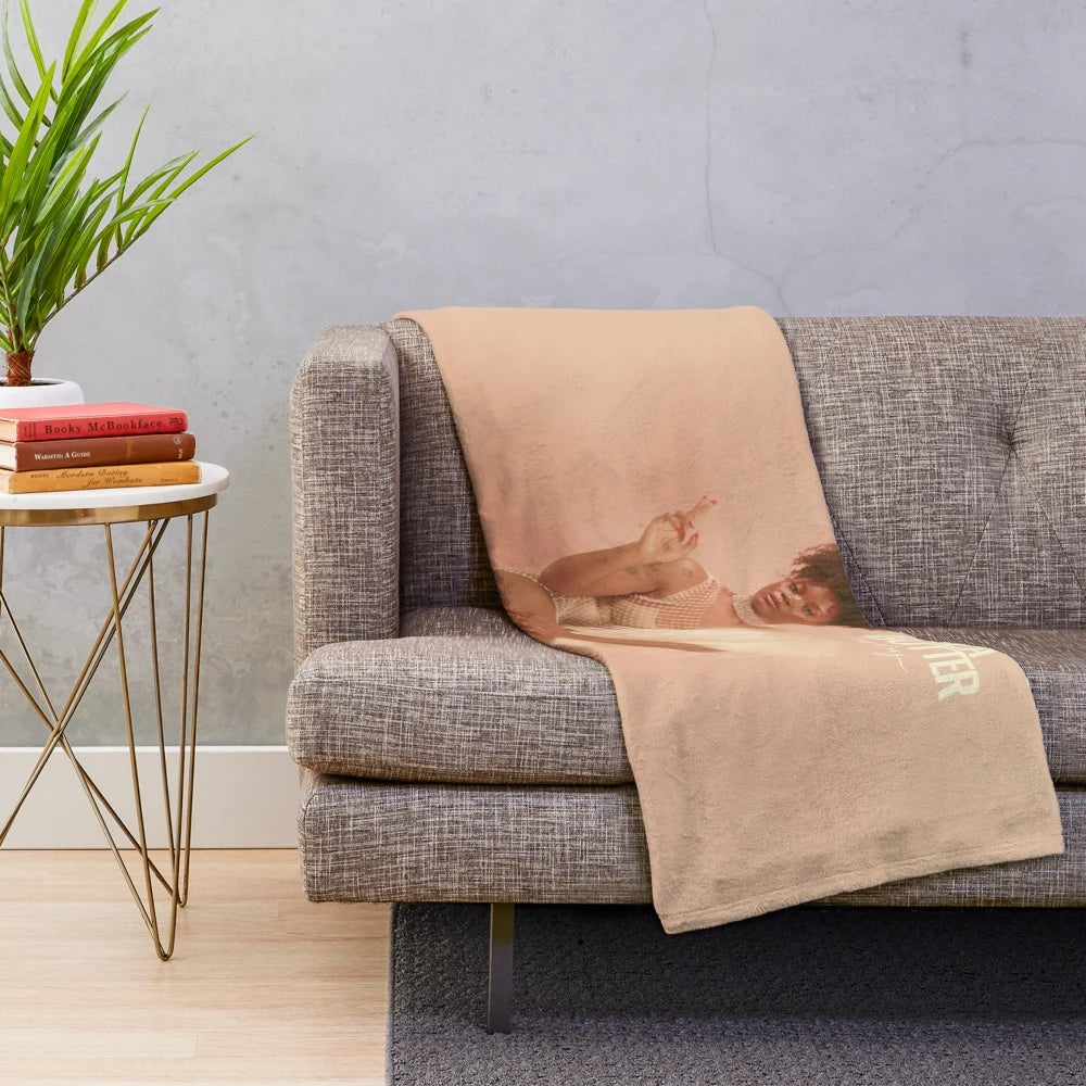 Ari Lennox Shea Butter Baby Plush Blanket