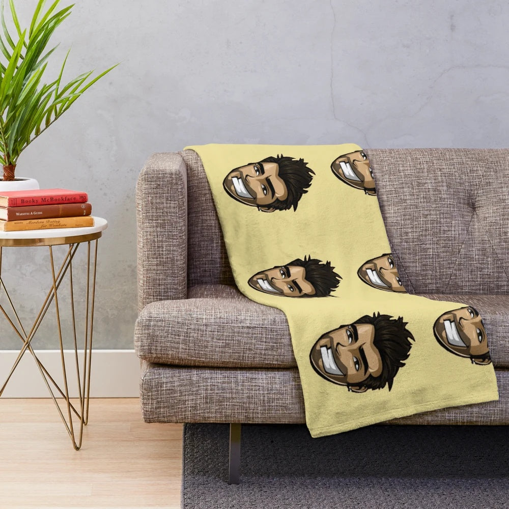 Soft and Cozy Auronplay Inspired Plush Blanket