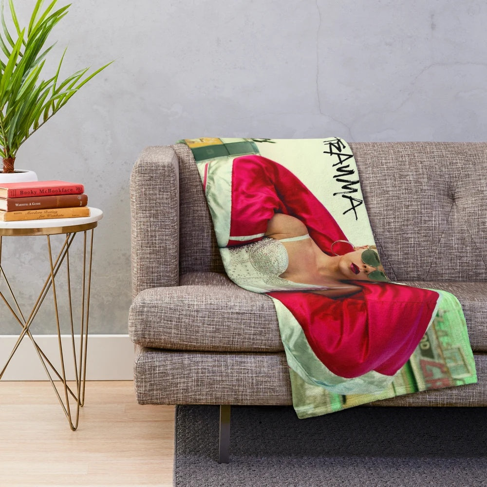 Beautiful Trauma Pink World Tour 2019 Plush Blanket