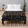 Soft and Cozy Beetle Plush Blanket