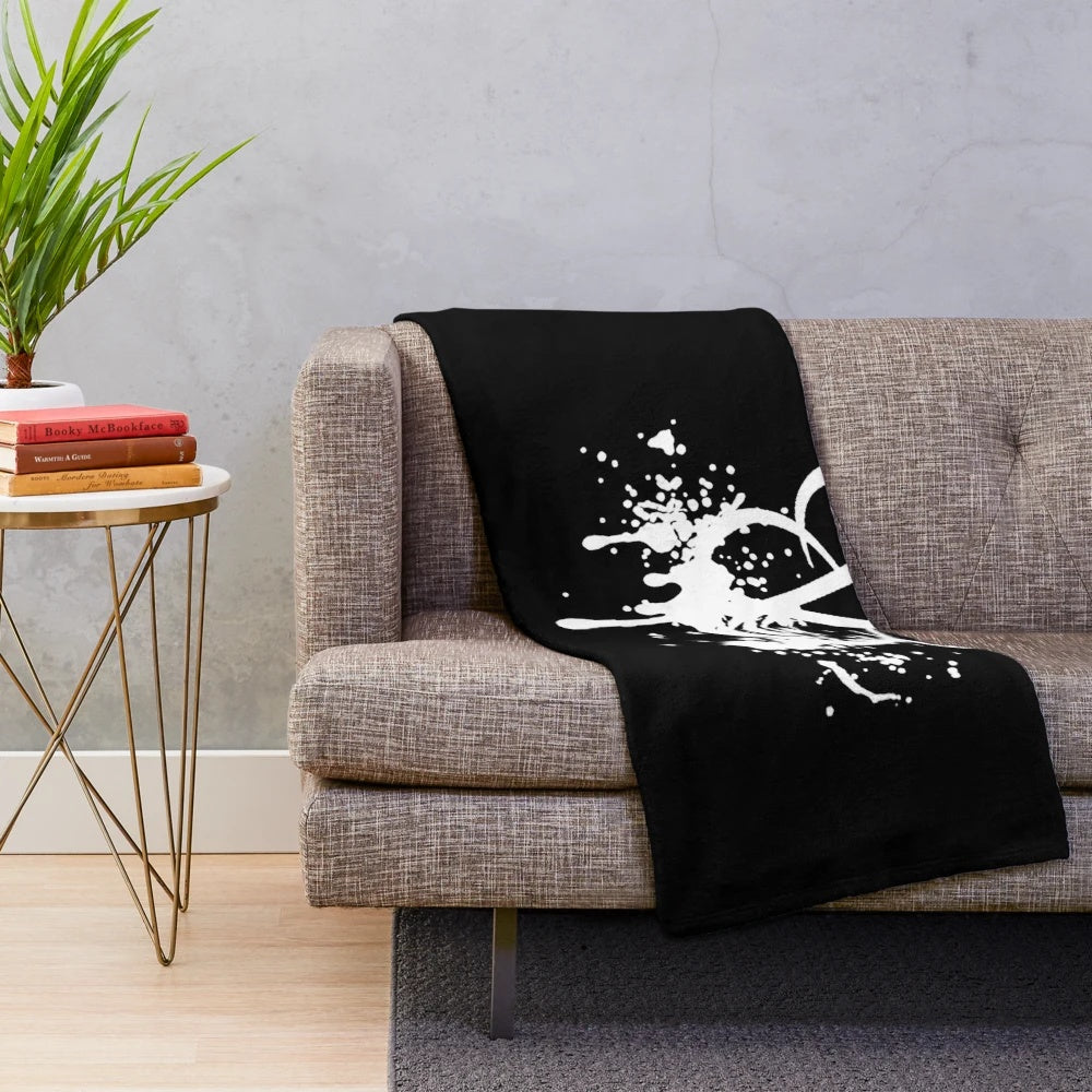 Black Veil Brides-themed plush blanket