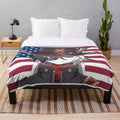 Soft and plush boothill-themed blanket