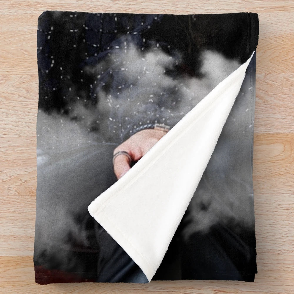 A soft and plush BounPrem blanket for cozy relaxation