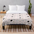 Soft and plush bunny rabbits blanket for a cozy home