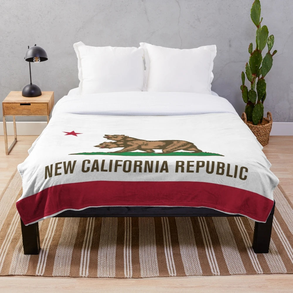 Soft and Comfortable California Plush Blanket