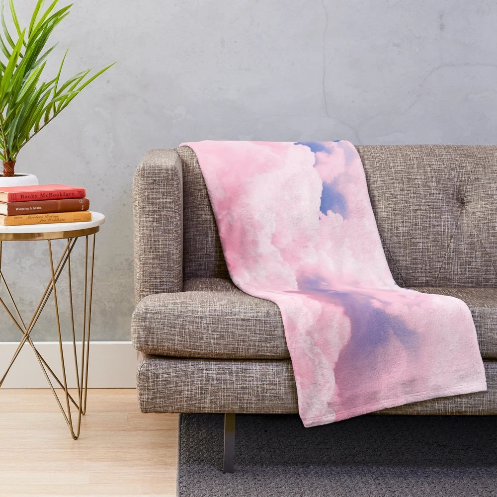 Candy Sky Plush Blanket for Cozy Home Decor