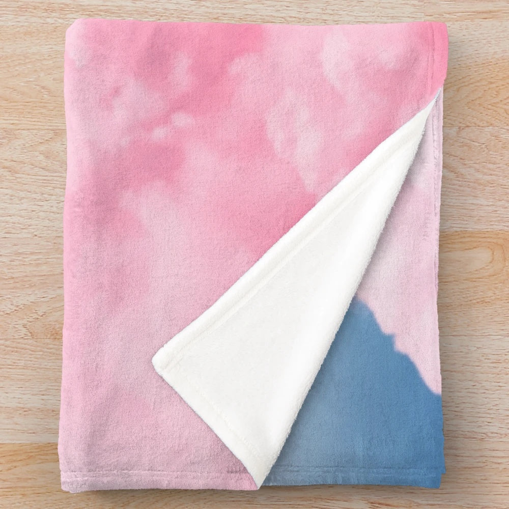 Candy Sky Plush Blanket for Cozy Home Decor