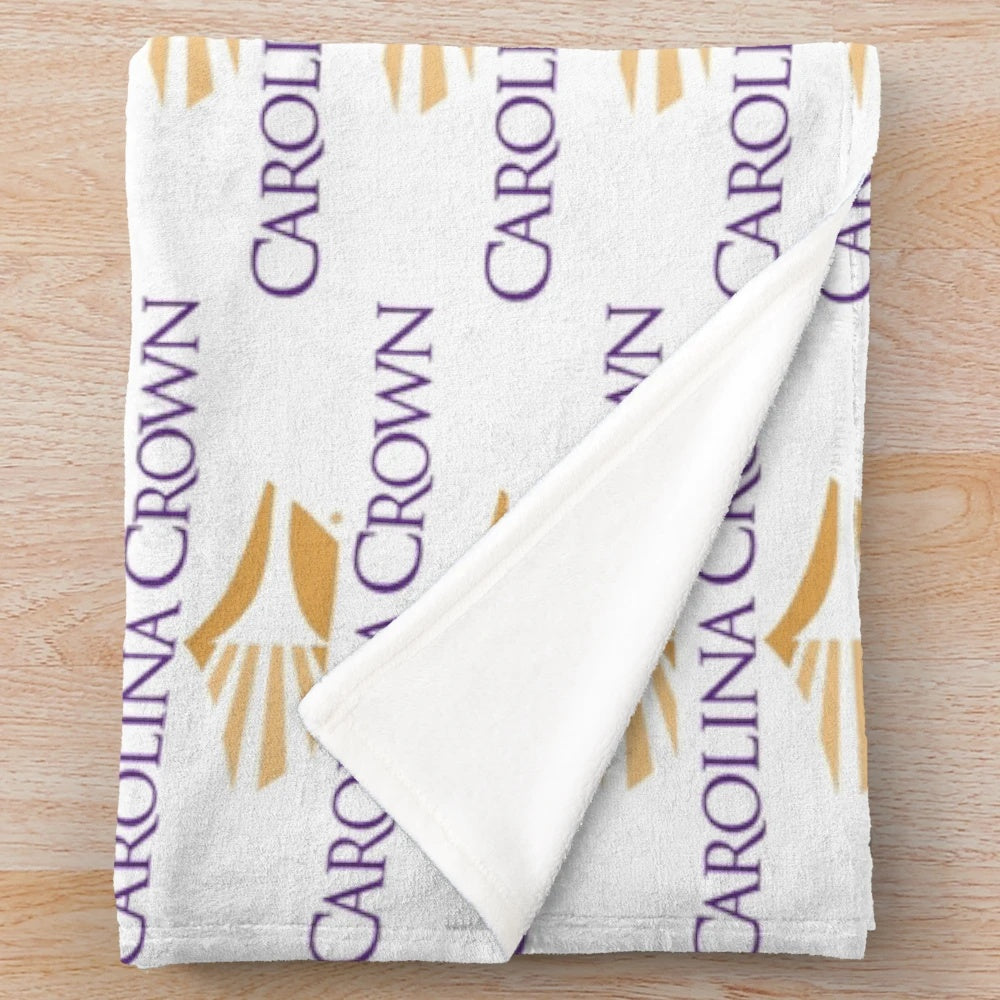 Carolina Crown plush blanket with logo