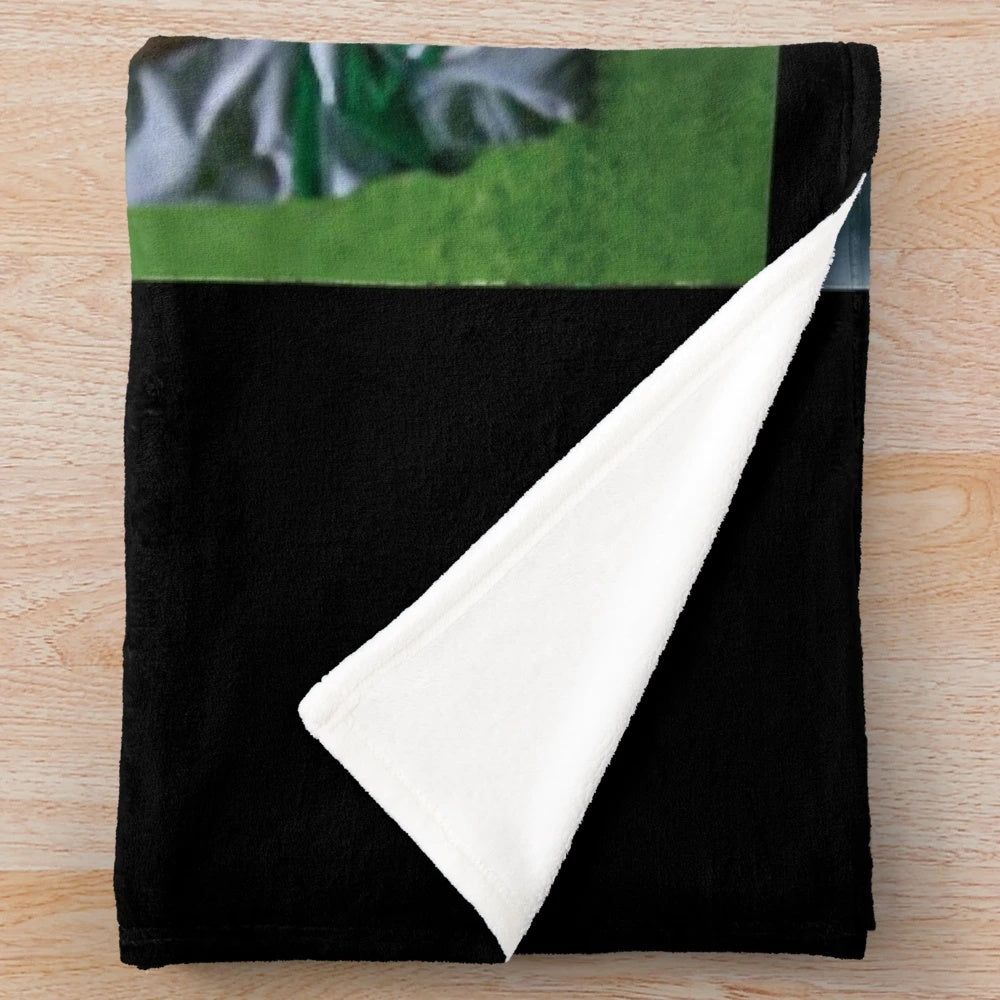 Celtic inspired plush blanket