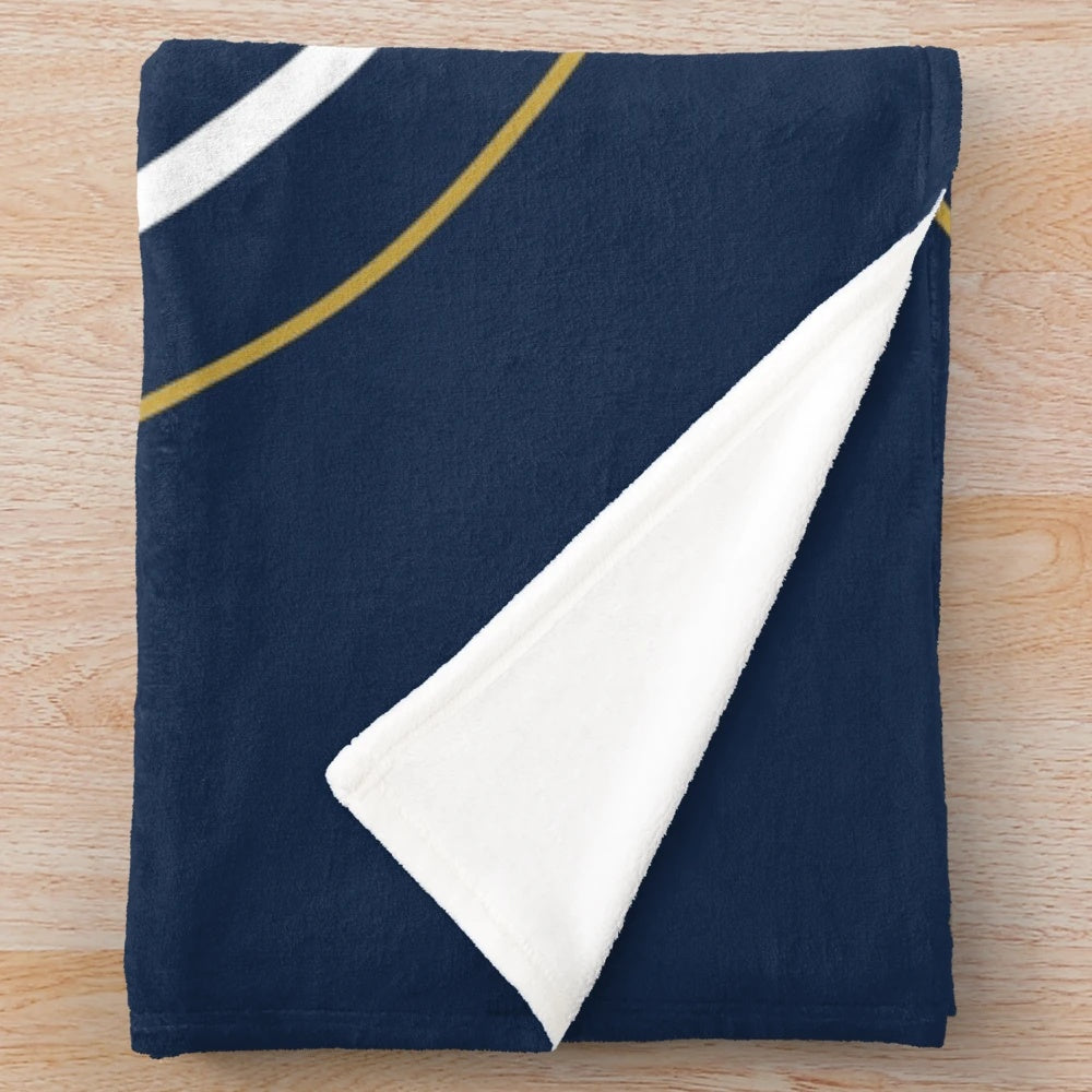 Suffolk University Circle Plush Blanket