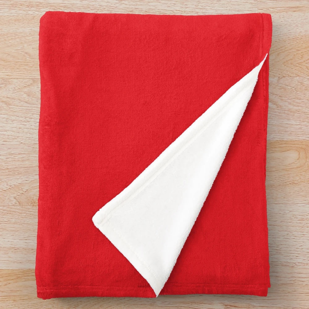 Clark Atlanta Panthers-inspired plush blanket with college logo