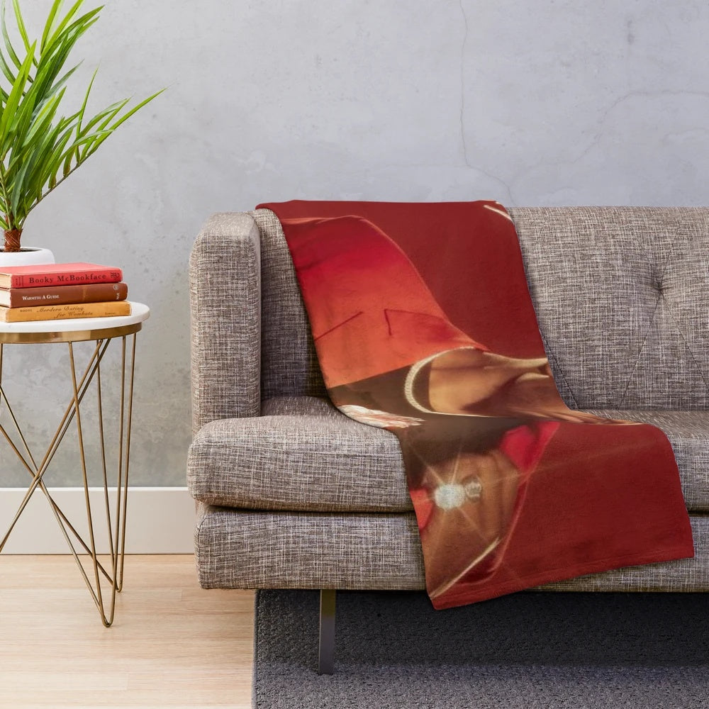 Dadju-inspired plush blanket
