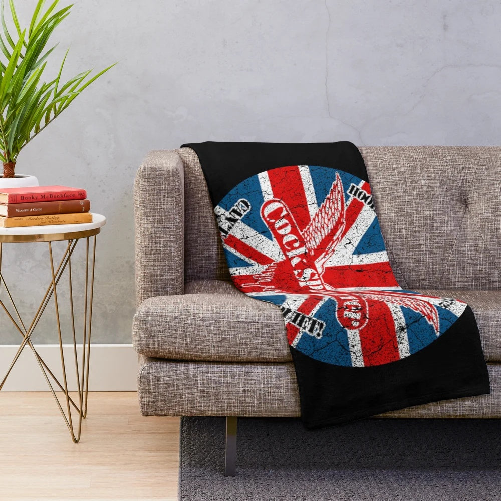 Soft and Cozy dayone Plush Blanket - Perfect for Punk Rock Music Fans