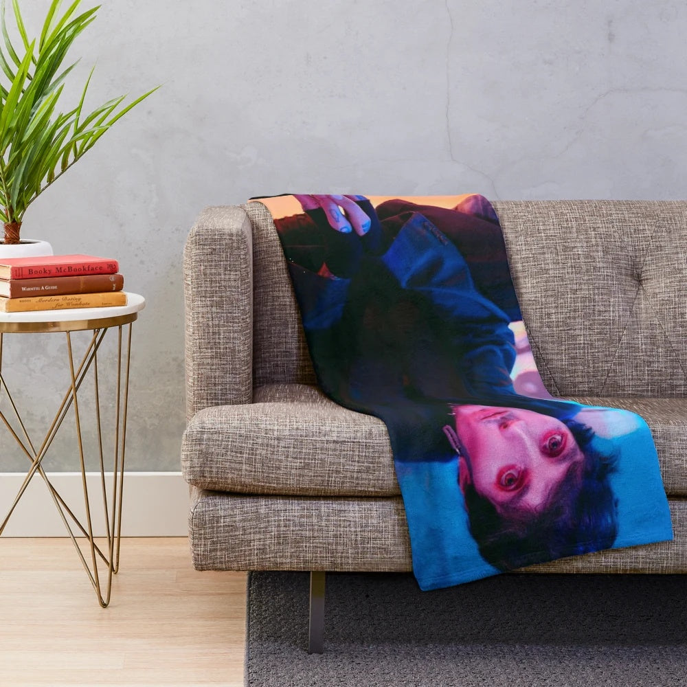 Die4u plush blanket with Bring Me the Horizon band logo