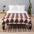 Djungelskog plush blanket, a soft and cuddly teddy bear-style blanket for your home