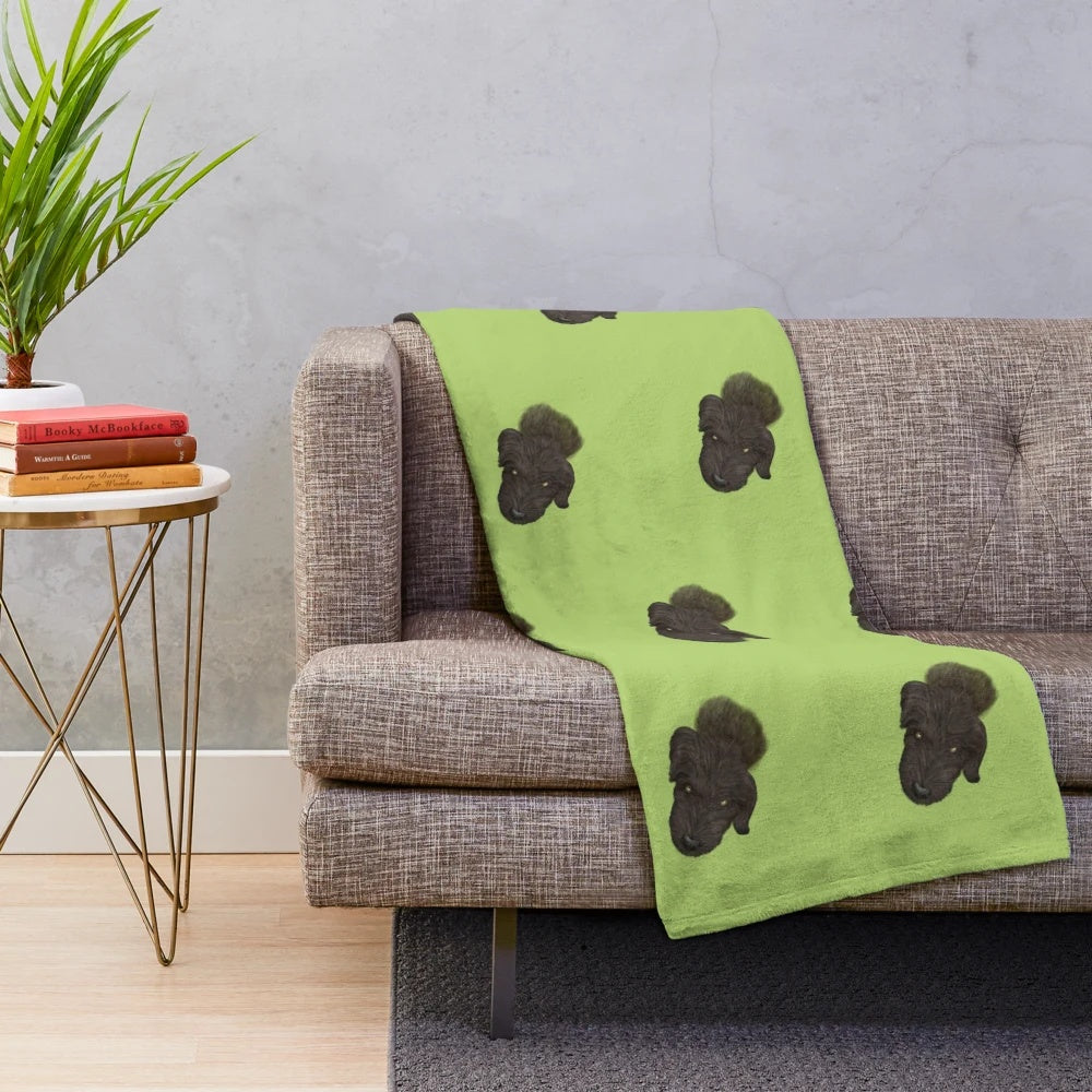 Soft and Cozy Dog Plush Blanket for Pets and Kids