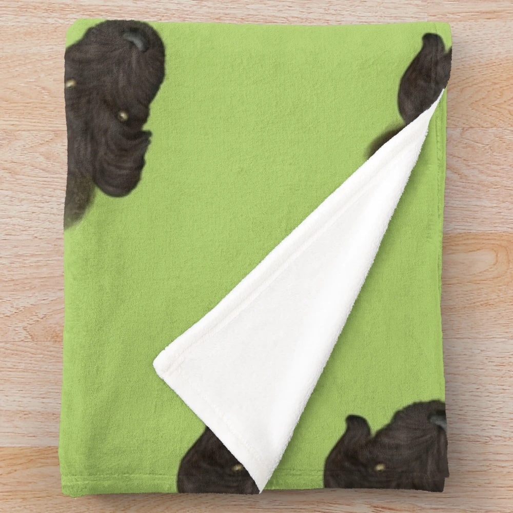 Soft and Cozy Dog Plush Blanket for Pets and Kids