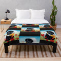 Soft and cozy plush blanket featuring the art of Doug Hyde