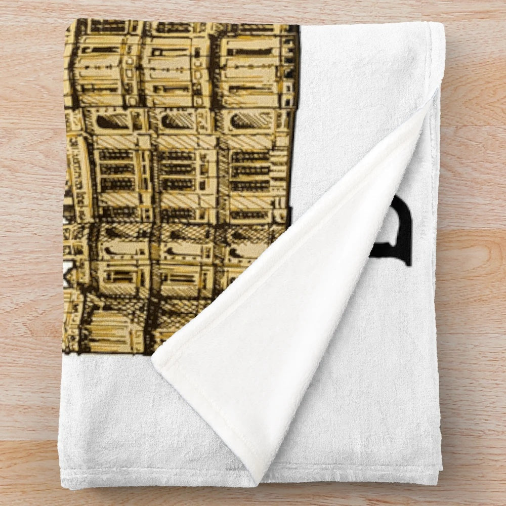 Downton Abbey Lady Violet Crawley Plush Blanket