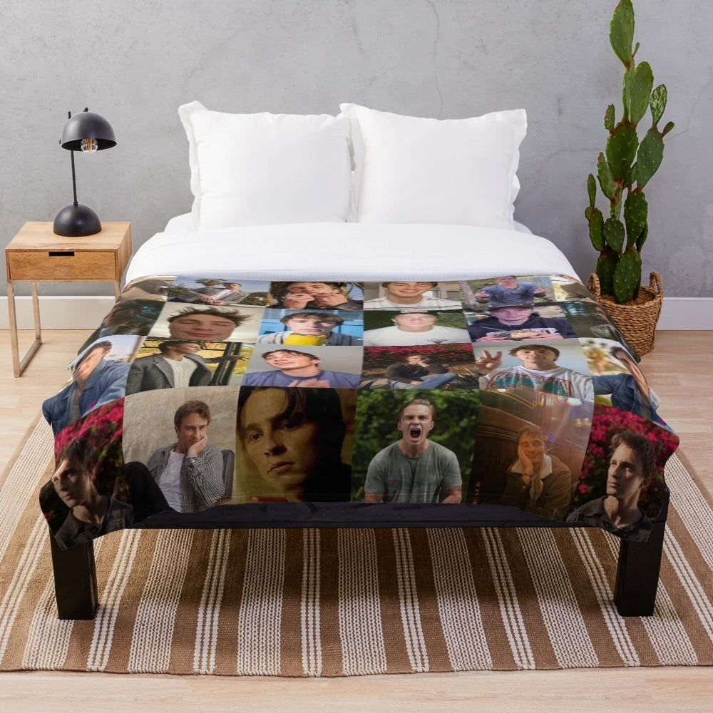 Drew Starkey inspired plush blanket, soft and cozy for any fan
