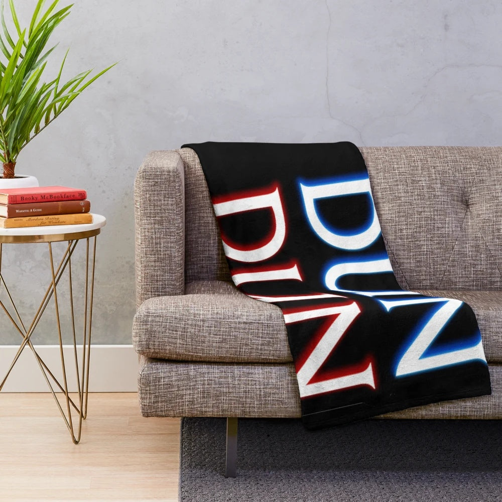 Soft and comfortable plush blanket with "DUN DUN" design for SVU and Law & Order fans