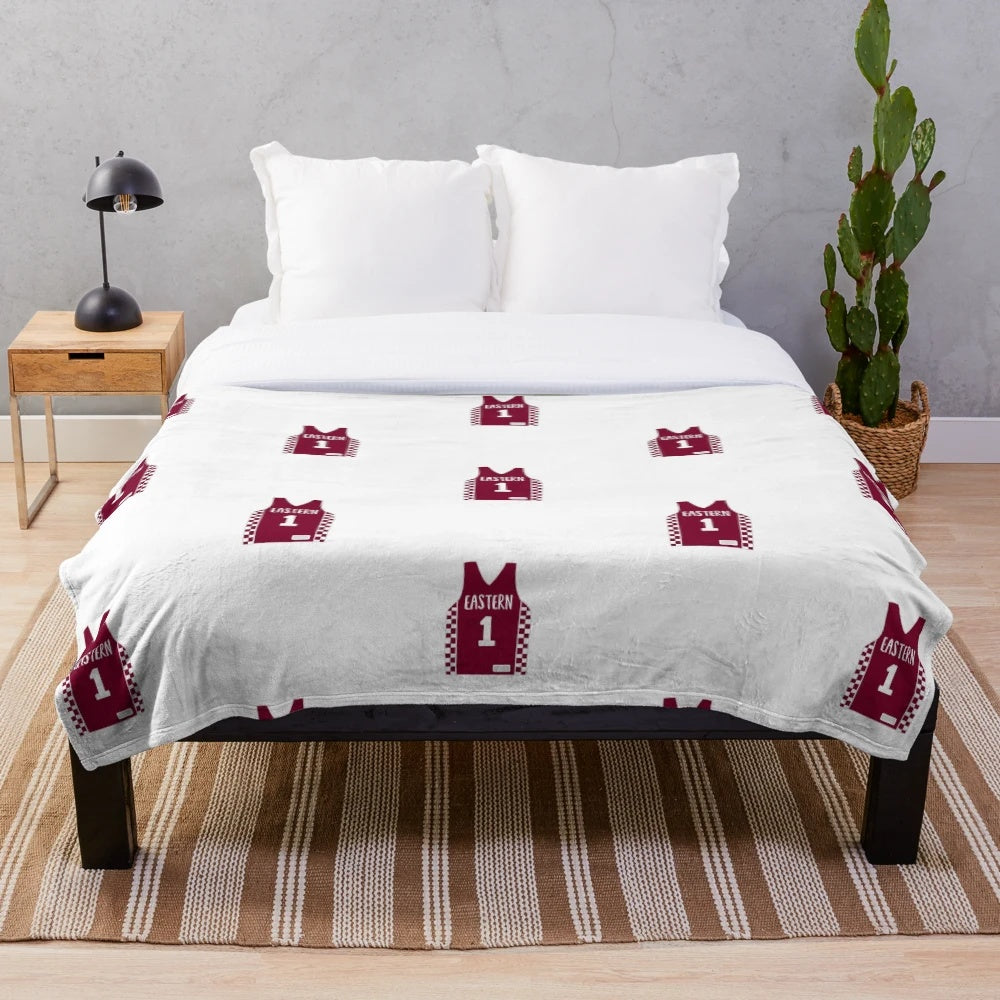 EKU-inspired plush blanket