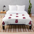 EKU-inspired plush blanket