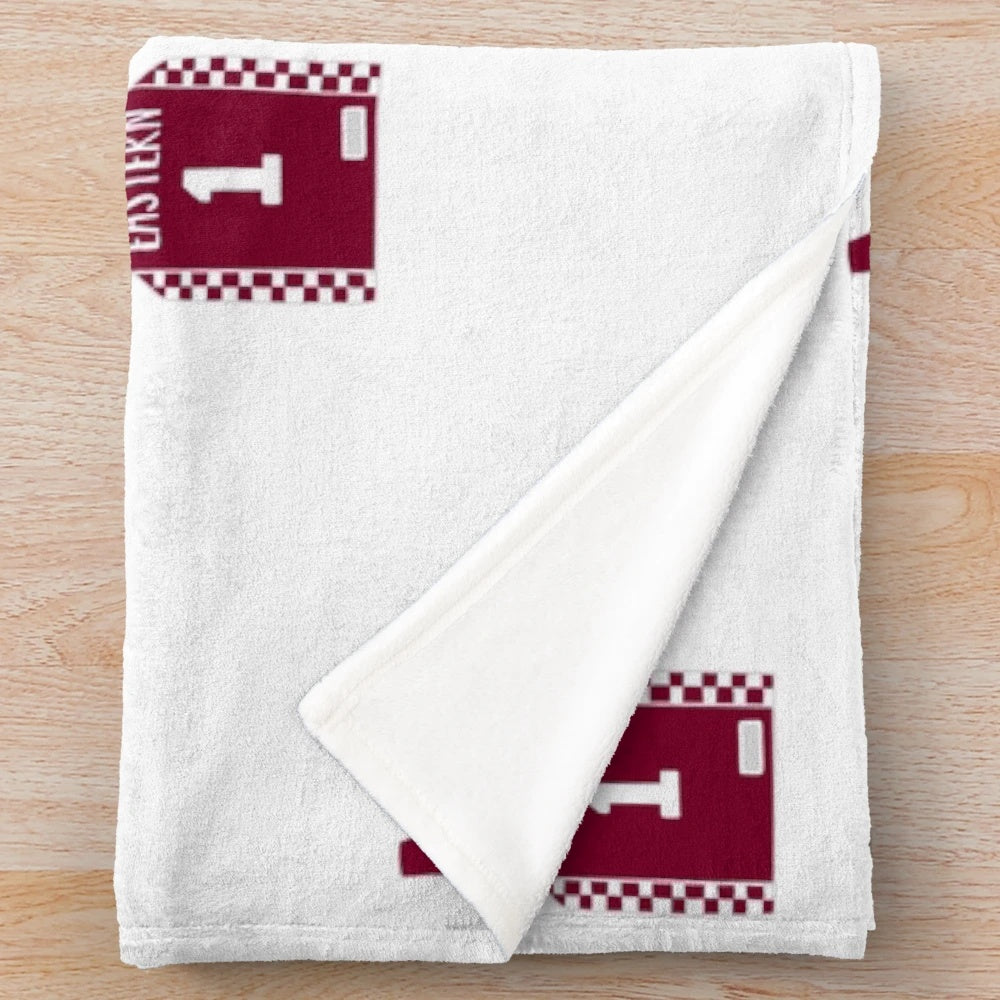 EKU-inspired plush blanket