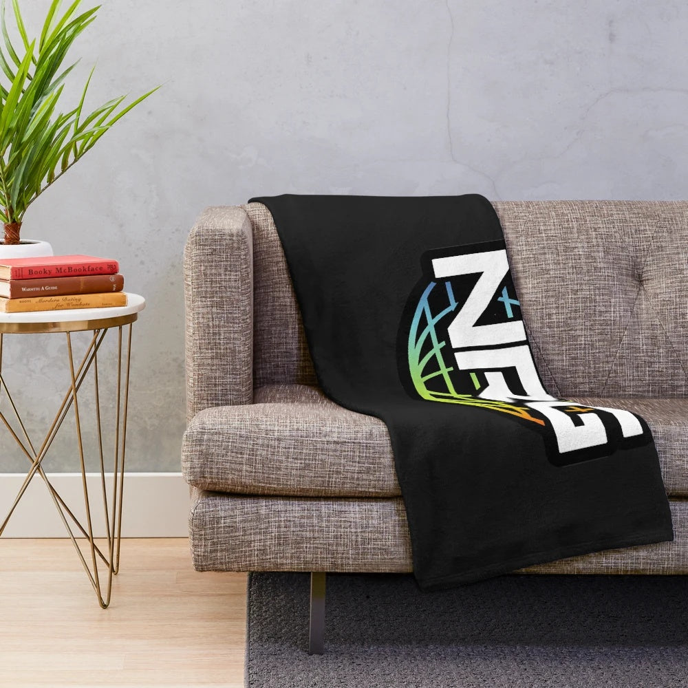 Esports plush blanket with team logo