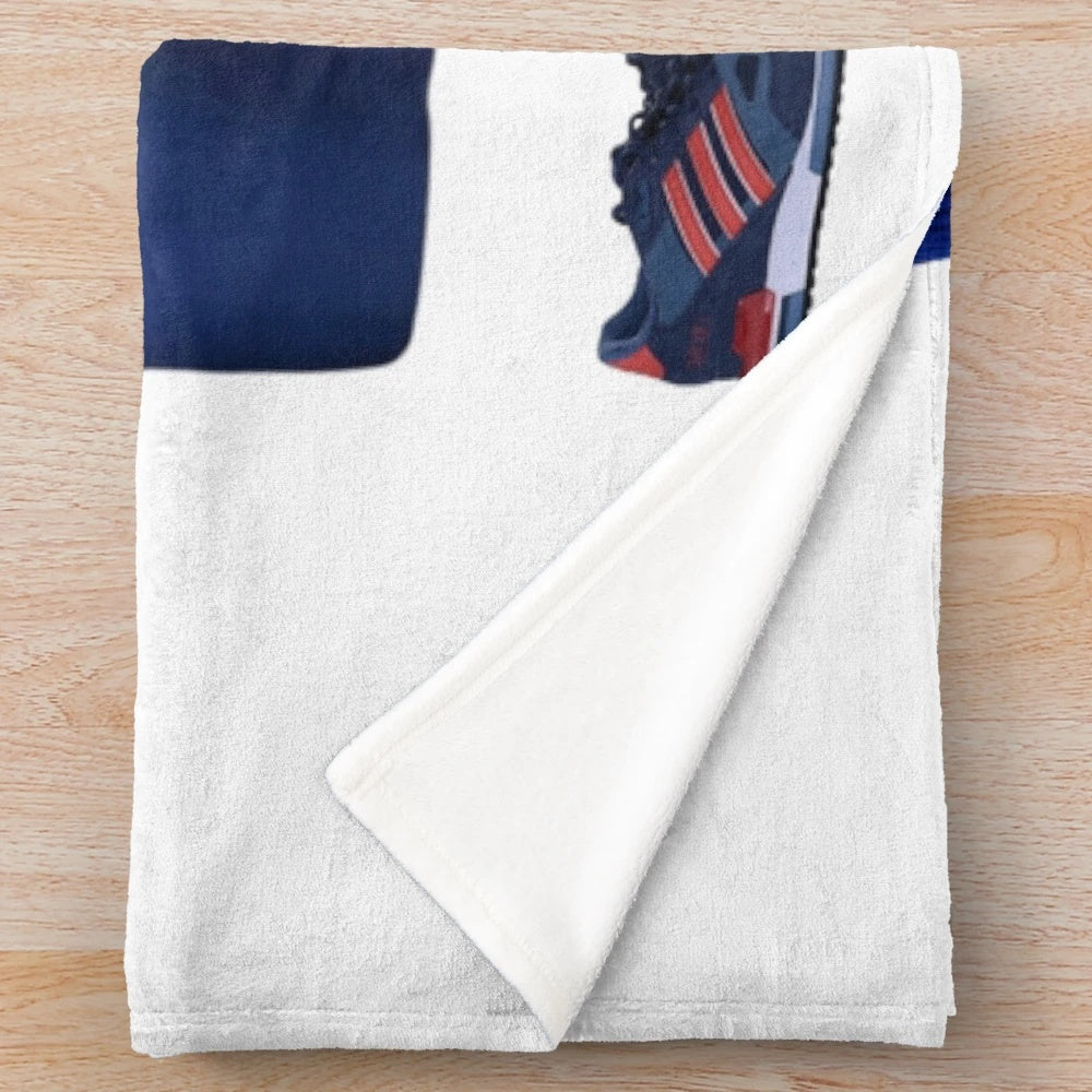 Falkirk FC inspired plush blanket