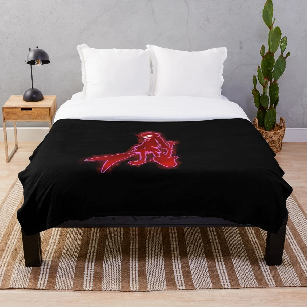 FLCL anime plush blanket