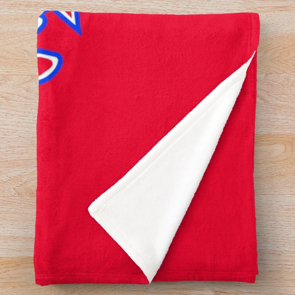 Florida Southern Moccasins-inspired plush blanket