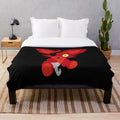 Plush Foxy-themed blanket featuring a cute and cuddly design