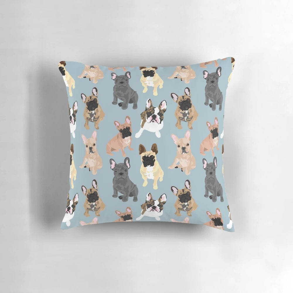 Plush French Bulldog Pillow for Cozy Home Decor