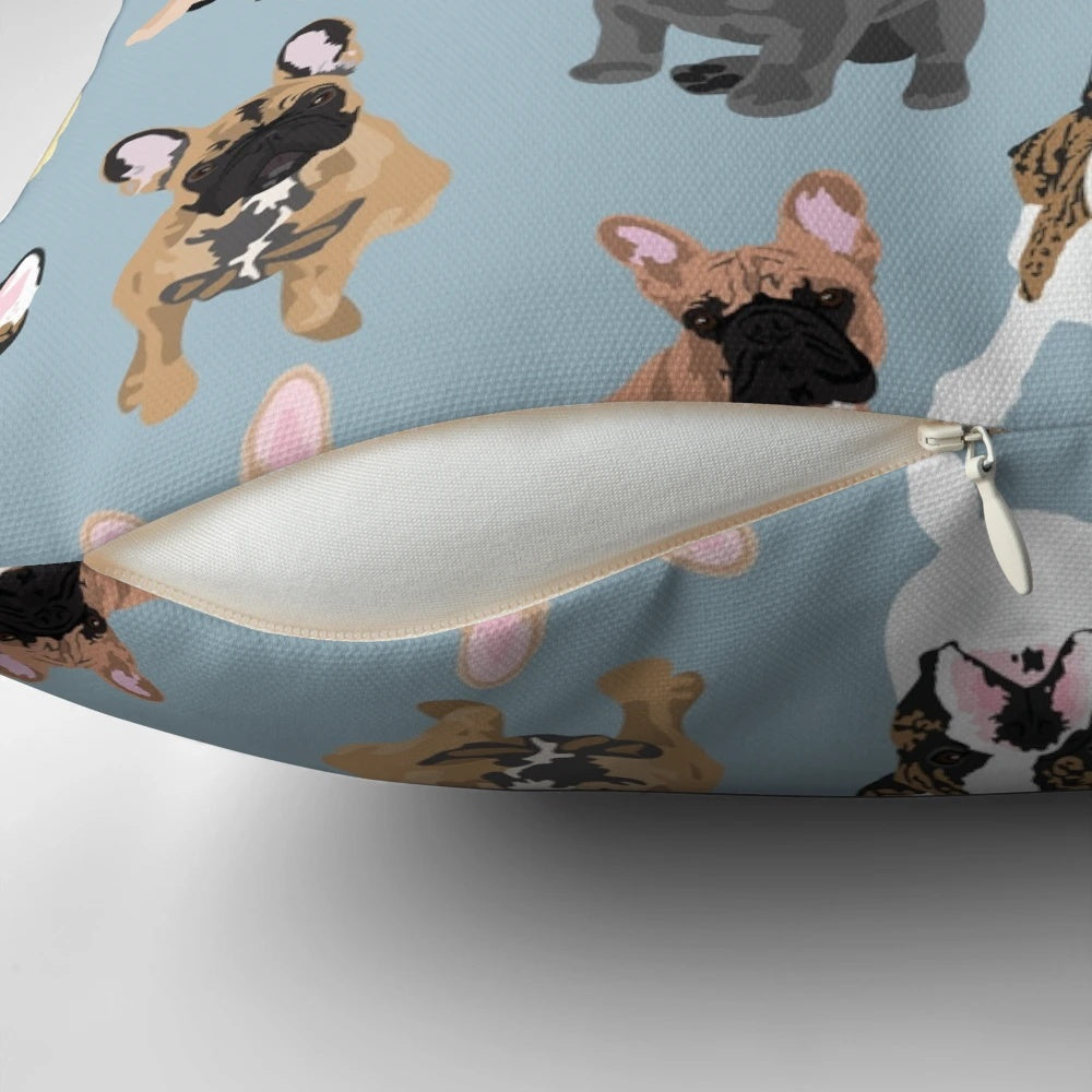 Plush French Bulldog Pillow for Cozy Home Decor