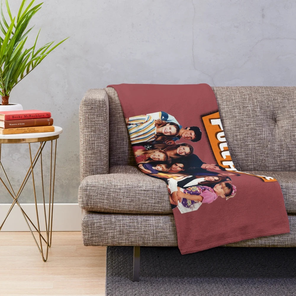 Full House inspired plush blanket