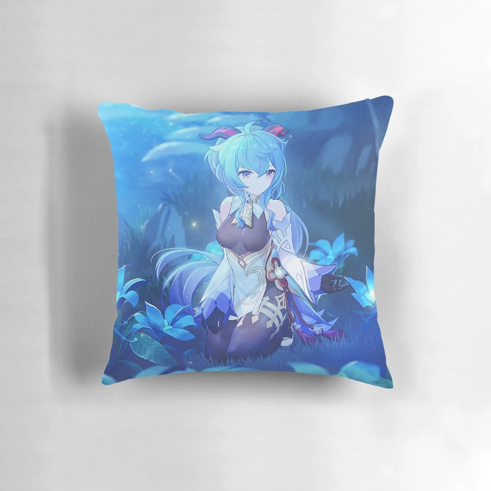 Soft and cuddly Ganyu Pillow from the popular Genshin Impact video game