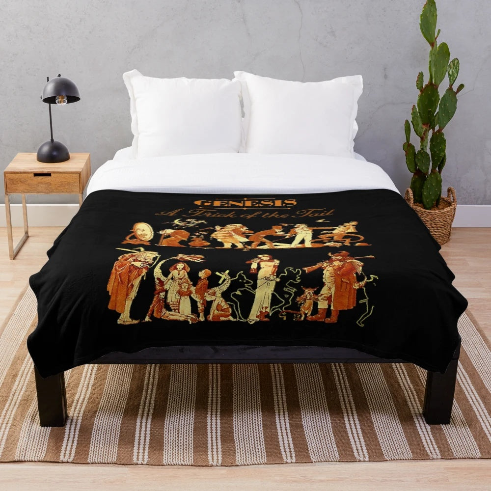 Genesis Band Plush Blanket with Soft and Comfortable Design