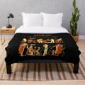 Genesis Band Plush Blanket with Soft and Comfortable Design